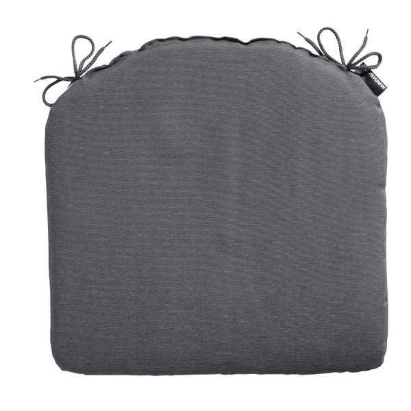 Sitzkissen Panama grau - Ca. 46x48 cm - 4er-Set