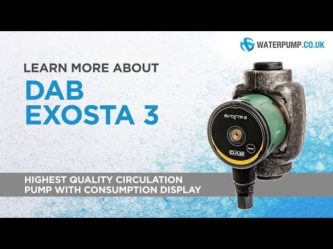 DAB Exosta 3 Umwälzpumpe mit Verbrauchsangabe