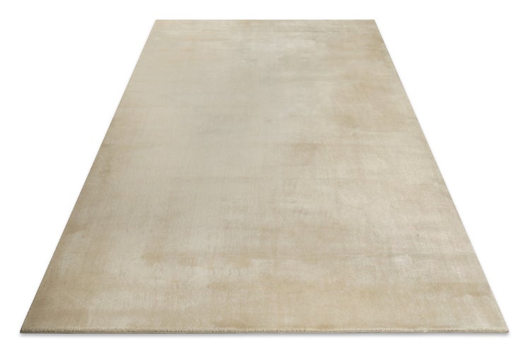 Weicher Hochflor Teppich Creme Beige Eriksson WECONhome 200x290 cm