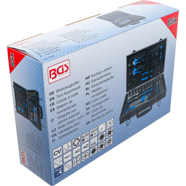 BGS Werkzeugkoffer 85-teilig im Karton