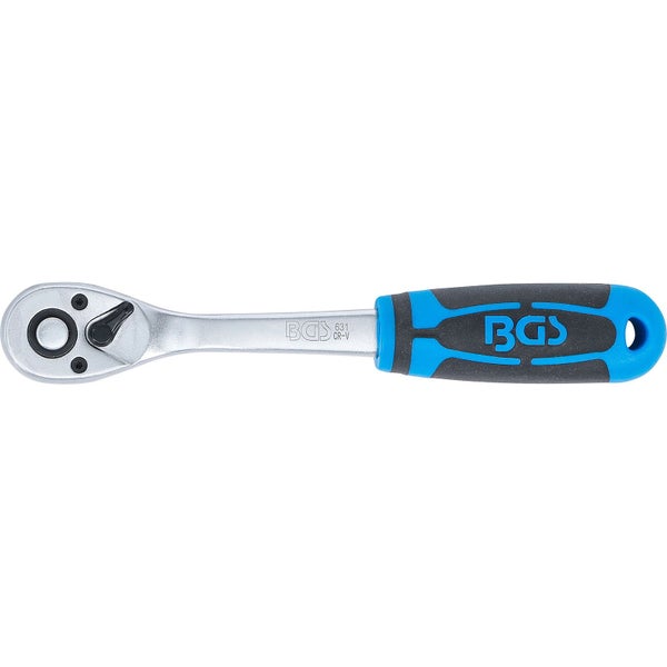 BGS Umschaltknarre feinverzahnt Abtrieb Außenvierkant 10 mm (3/8) - 631