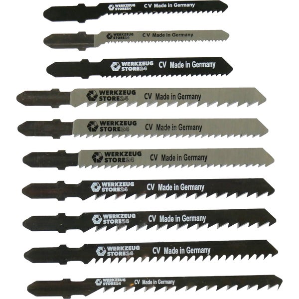 WS24 Stichsägeblatt-Box 10tlg. Holz - WS24-100009