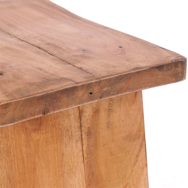 Hocker SCHEMEL 40 Mahagoni Massivholz 08 honigfarben gewachst
