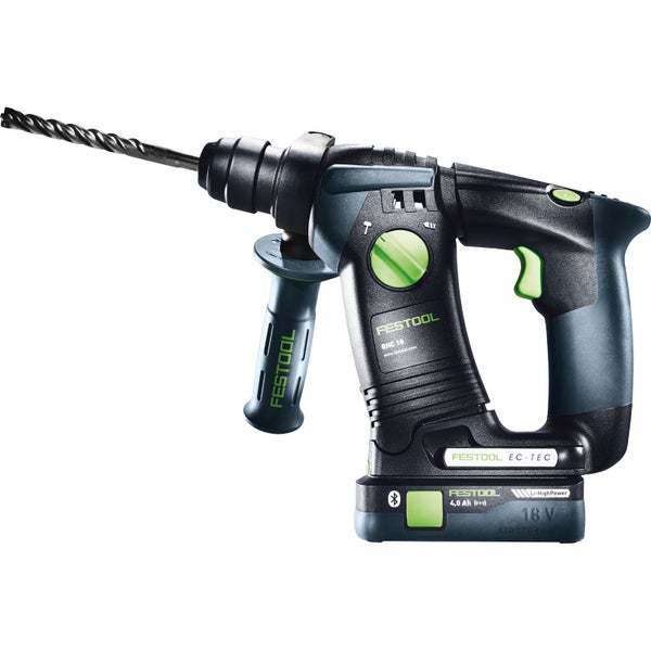 Festool Akku-Bohrhammer BHC 18 HPC 4,0 I-Plus / 2x 4,0 Ah Akku + Ladegerät im Systainer - 577602
