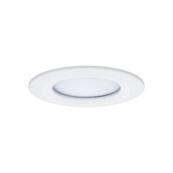 LED Einbauleuchte Nova Coin IP44 rund 78mm RGBW+ 3x6W 3x500lm 230V Weiß matt Aluminium