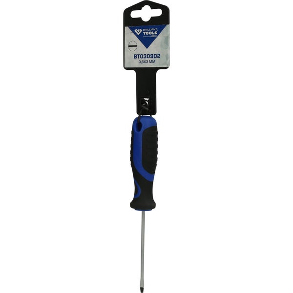 BRILLIANT TOOLS Schraubendreher Schlitz 0,6 x 3,0 mm - BT030902