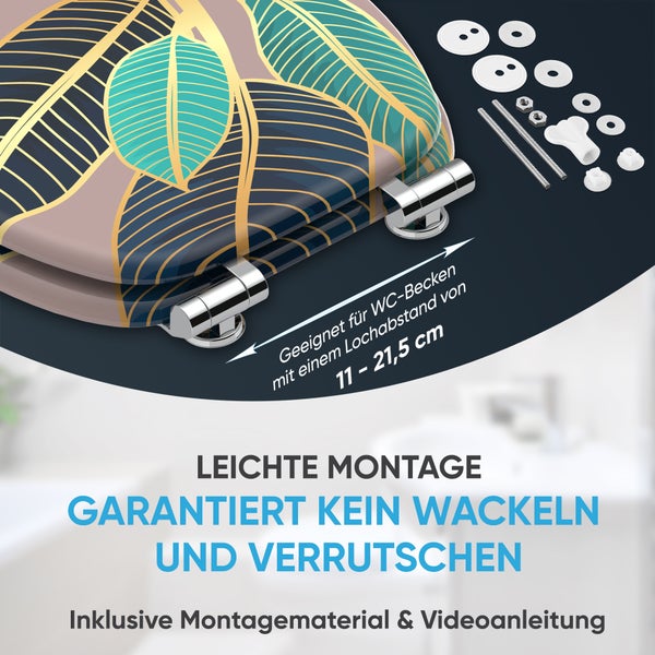 WC-Sitz mit Absenkautomatik Zalina