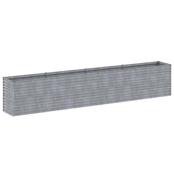 Länglicher Pflanzkasten aus Metall