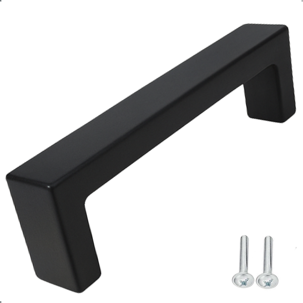 Schrankgriff aus Metall mit Schrauben