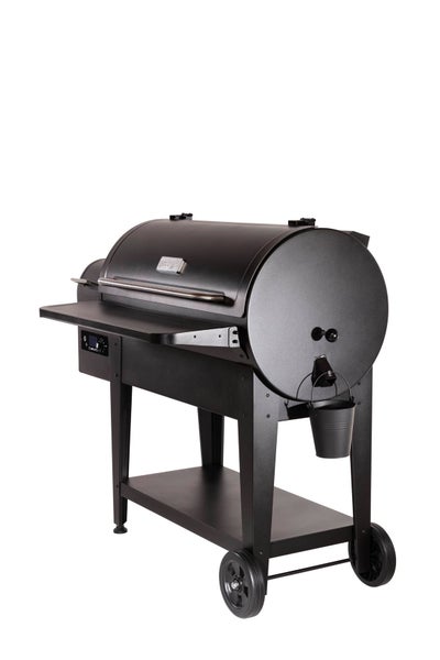 GEDA Grill Pelletsmoker 'Odin 95', digitale PID Controller, Direktfeuer, Pelletgrill 80°C - 265°C, inkl. Kerntemperaturfühler, ausklappbare Ablage