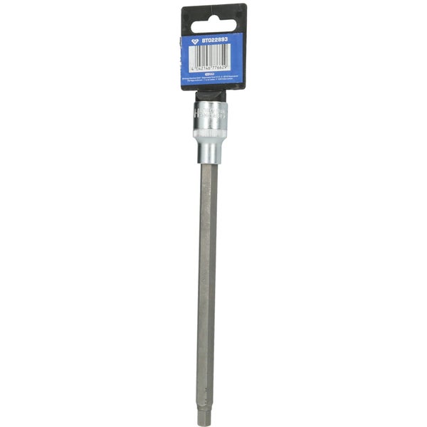 BRILLIANT TOOLS 1/2 Innensechskant Bit-Stecknuss 200 mm lang 8 mm - BT022893