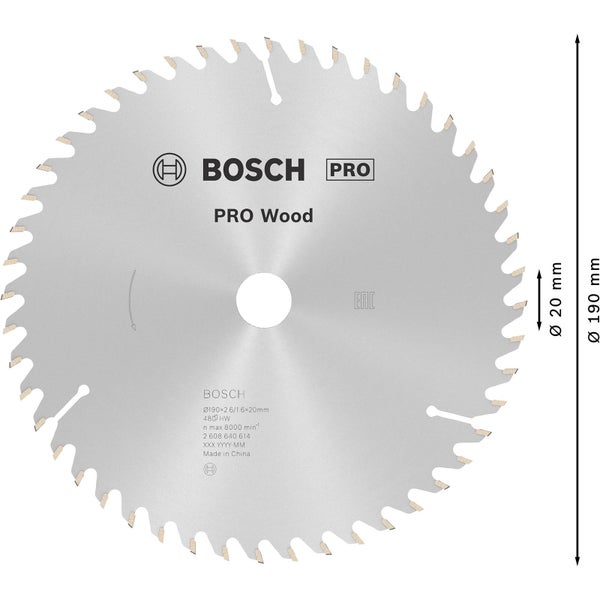 Bosch Pro Expert Zubehörübersicht für Holz, Aluminium, Stahl und Multimaterial