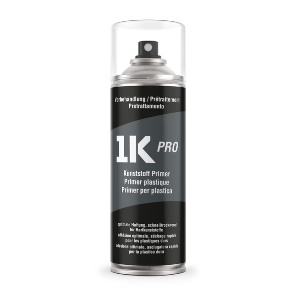 1K PRO COLORS Spraydose 400ml Kunststoff-Haftgrundierung transparent