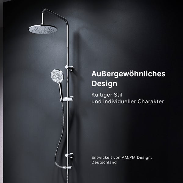 Duschsäule mit Kopf- und Handbrause für Badezimmer