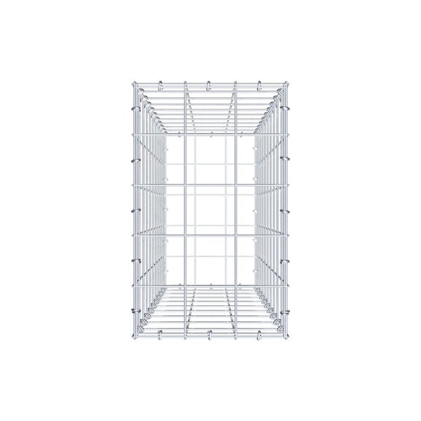 Gabione 100 cm x 30 cm x 50 cm (L x H x T), Maschenweite 10 cm x 10 cm, C-Ring