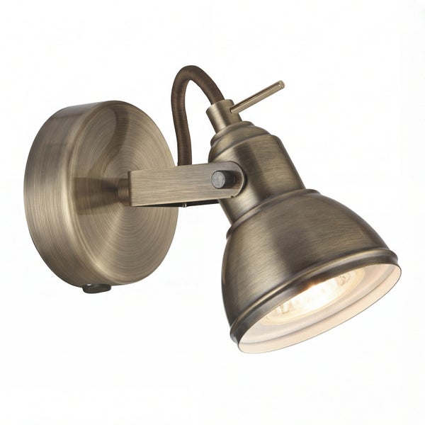 Wandleuchte aus Metall zur Innenbeleuchtung