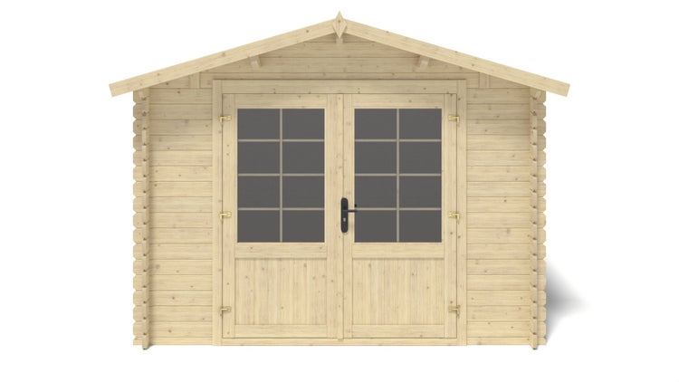 Gartenhaus, Gerätehaus 12m2 - 3x4m - 28mm