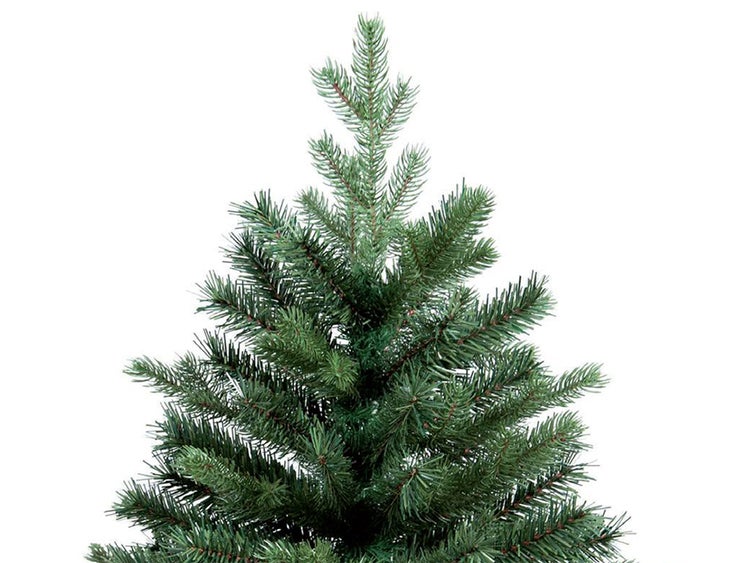 Geschmückter künstlicher Weihnachtsbaum GENTLE ROSE 60 cm mit LED-BELEUCHTUNG IM TOPF