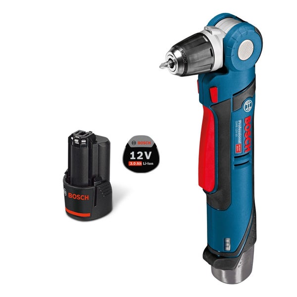 Bosch Akku-Winkelbohrmaschine GWB 12V-10 / 1x 3,0 Ah Akku