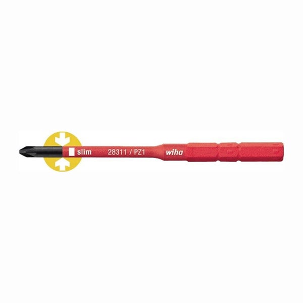Wiha Wechselklinge SlimBit electric PZD 2 x 75 mm VDE isoliert - 34586