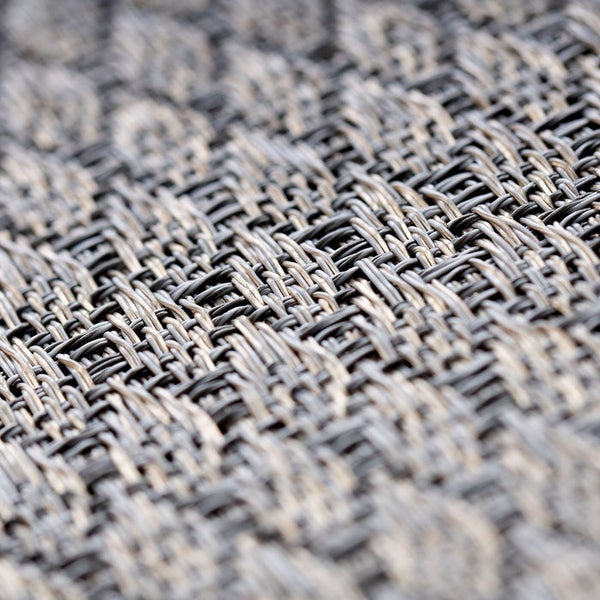 Nahaufnahme von gewebtem Textil