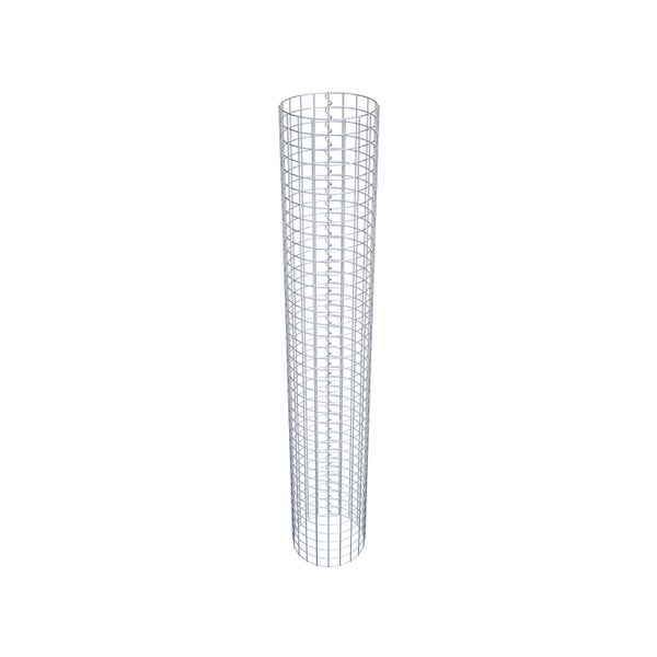 Gabionensäule Durchmesser 32 cm MW 5 x 5 cm rund - Höhe: 200 cm