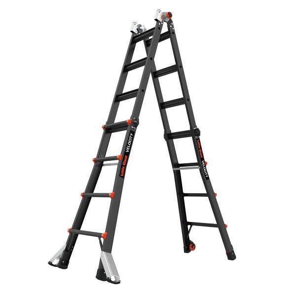 Little Giant Velocity Multifunktionsleiter als Stehleiter aus Aluminium