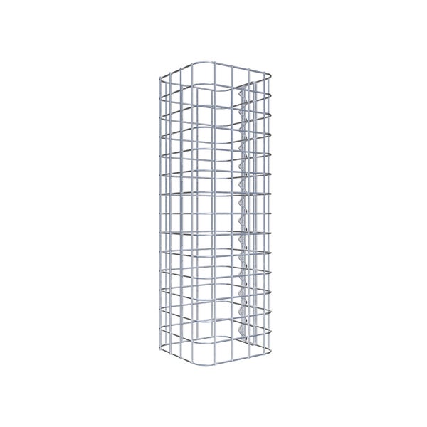 Gabionensäule 22 x 22 cm MW 5 x 5 cm eckig - Höhe: 0,70 m