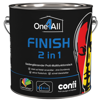 One4All Finish 2 in 1 Multifunktionslack in einer Dose