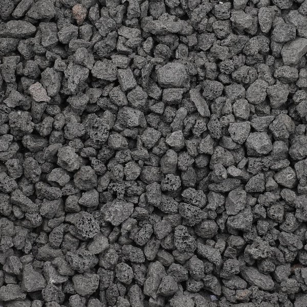 Lavastein Lavagranulat Grill Pflanzen Lavamulch für Garten Anthrazit 20L 8-16 mm Aquarium Filtermaterial Lava Vulkanstein Lavakies