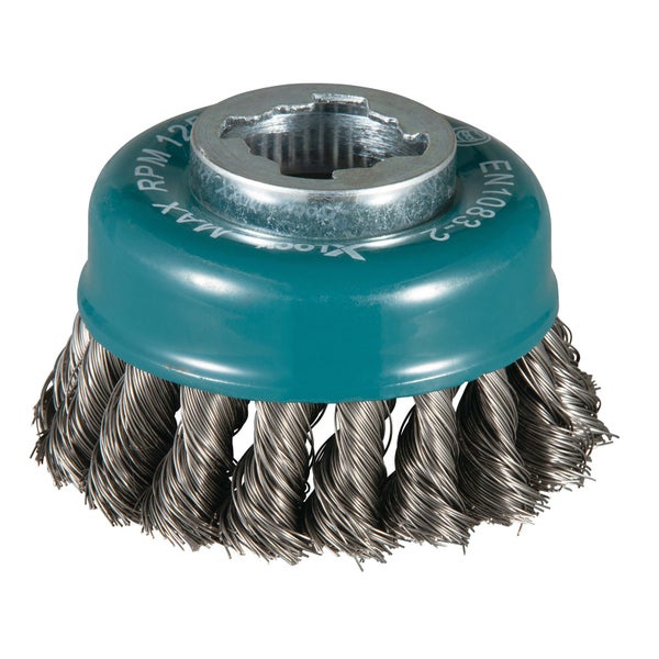 Makita Topfbürste 80 mm Metall X-Lock - D-73374