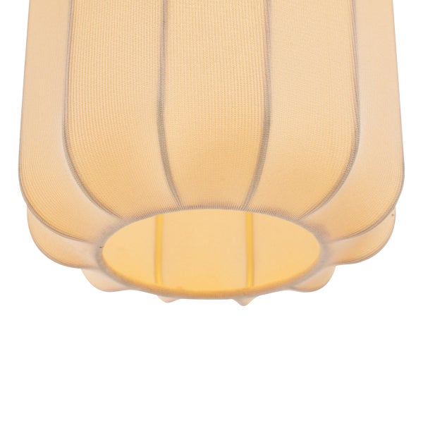 Stoffschirm für eine Lampe