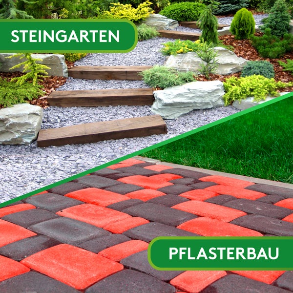 GardenGloss® 10m2 Unkrautvlies Gartenvlies gegen Unkraut – Unkrautfolie Wasserdurchlässig – Reißfestes Unkrautflies 50g/m2 – Hohe UV-Stabilisierung (5m x 2m, gefaltet)