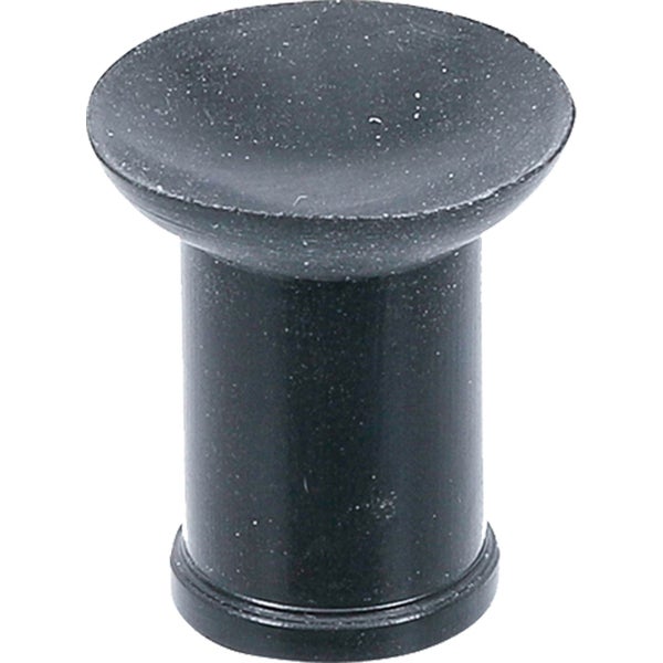 Schwarzer Gummistopper