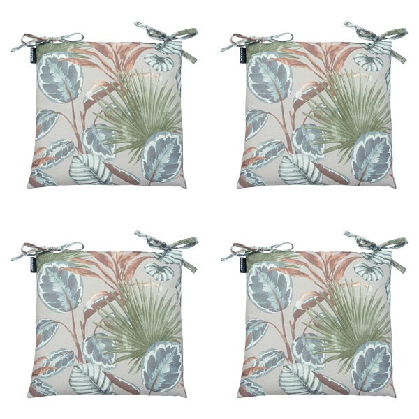 Sitzkissen Tuscany Cala natur - ca. 46x46 cm - 4er-Set