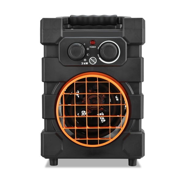 Heizlüfter mit 3 Kilowatt Leistung