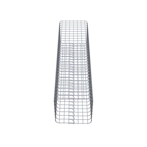 Gabionensäule 37 x 37 cm MW 5 x 5 cm eckig - Höhe: 1,40 m