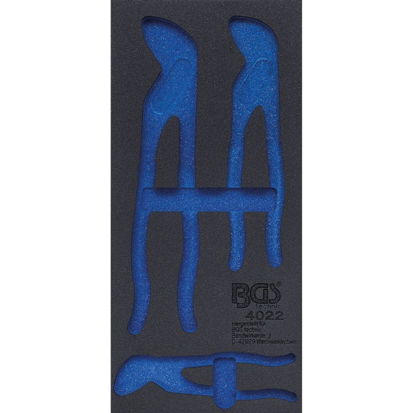 BGS Werkstattwageneinlage 1/3 leer für Art. 4022 - 4022-1