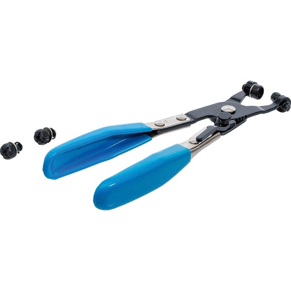 Schlauchschellenzange mit zwei Schlauchschellen