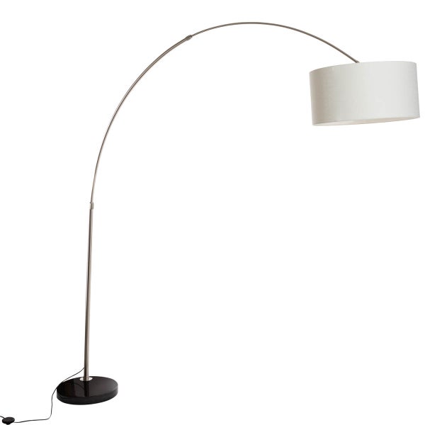 Bogenlampe mit Lampenschirm