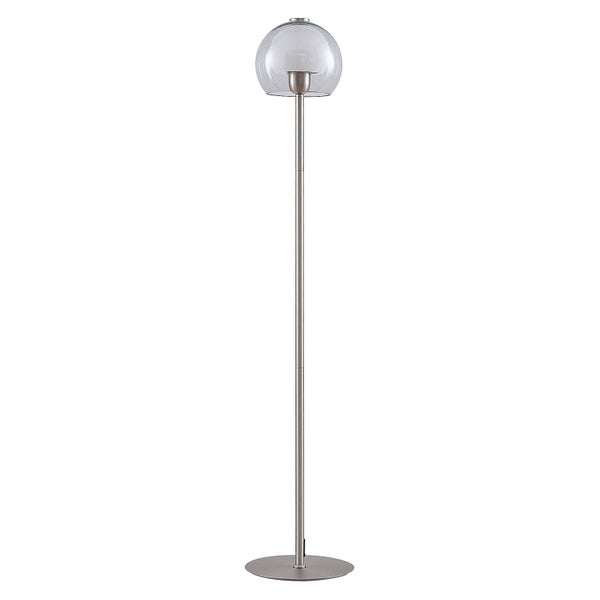 Lucande Stehlampe Kaiya (Modern) in Alu aus Metall (1 flammig, E27) - Stehleuchte Standleuchte Floor Lamp Wohnzimmerlampe Wohnzimmerleuchte