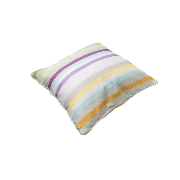 Dekokissen Righe lila - Ca. 50x50 cm - 4er-Set