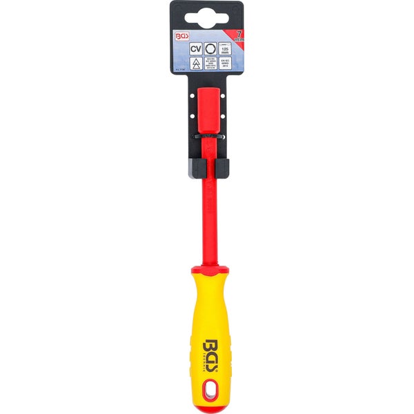 BGS technic Steckschlüsseleinsatz Schraubendreher mit Isolierung