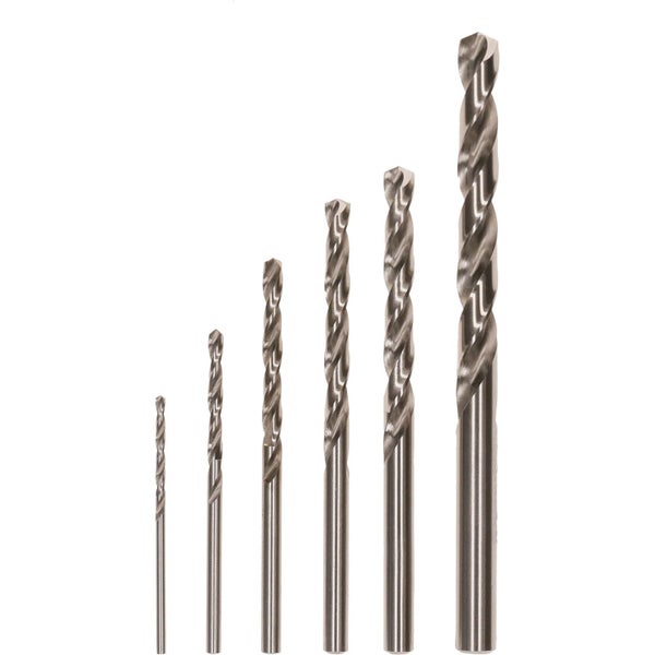 Bohrer-Set mit unterschiedlichen Größenangaben in Millimetern