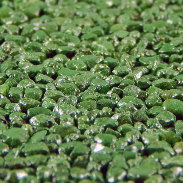 Terralith Metallic - Steinteppich grün für 1 qm - außen -