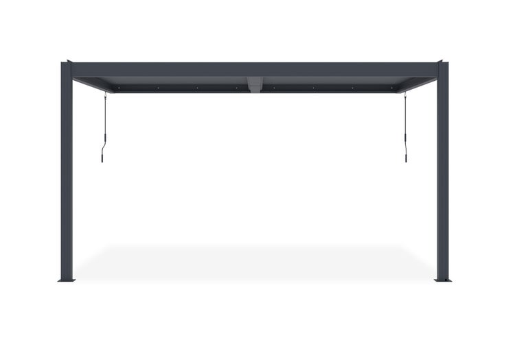 LED-Wandleuchte mit den Massen 585 mm Länge, 190 mm Tiefe und 46 mm Höhe