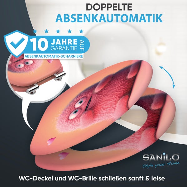 WC-Sitz mit Absenkautomatik Coco