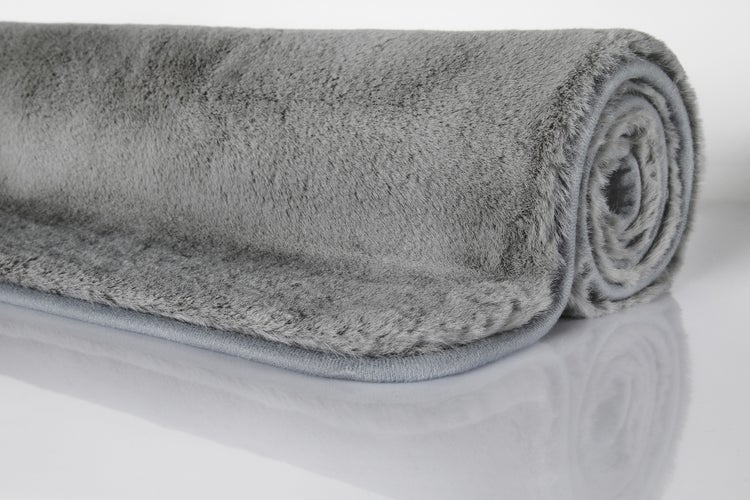 Badteppich Grau Emil WECONhome Basics 60x100 cm