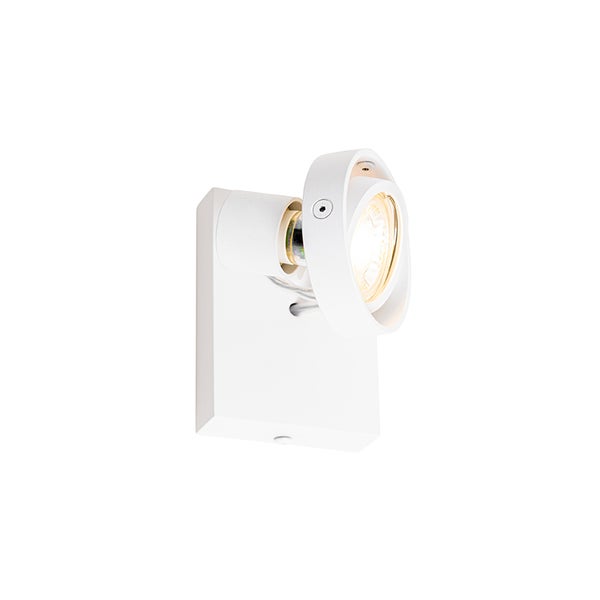 Wandleuchte mit drehbarem Spot