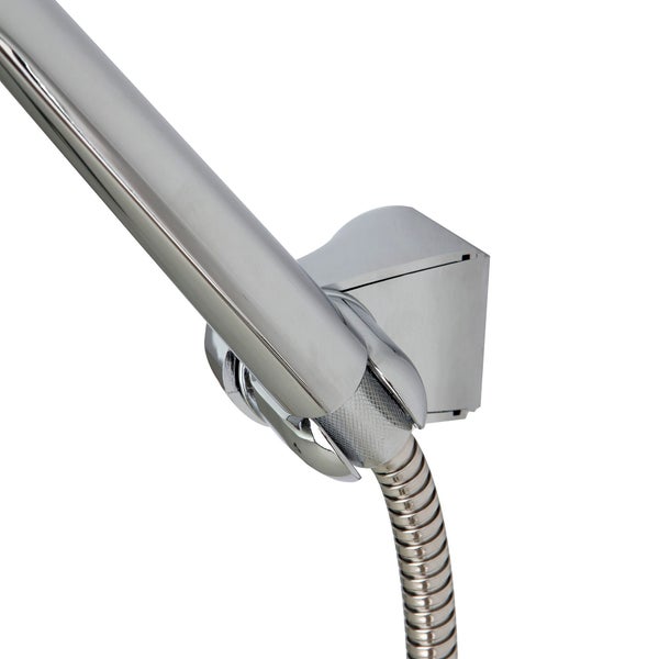 Brausearm mit Wandhalterung und Brauseschlauch